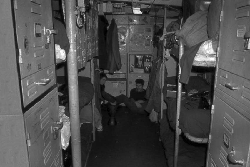 Une travée du poste 4